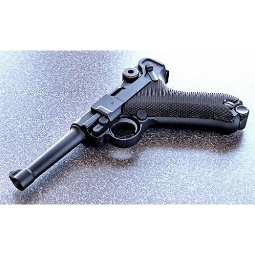 P08 S LUGER GAS RETROCESO DE METAL COMPLETO [GGB 336B-TM]