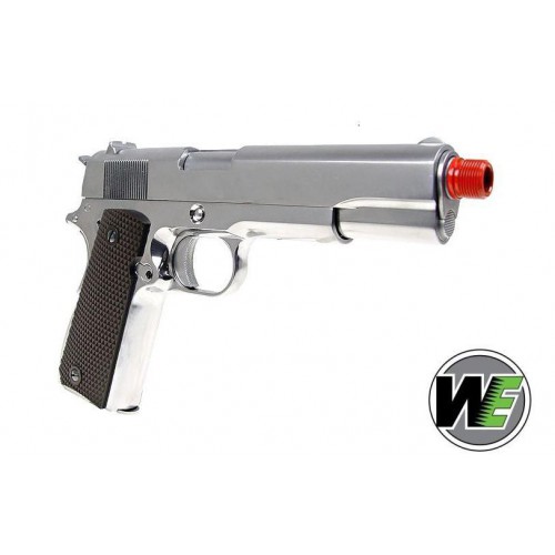 M1911 CHROME GAS SCARRELLANTE FULL METAL  [W049S]