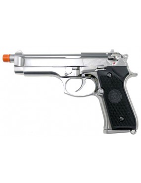 M92S SPECIAL COMBAT GAS BLOWBACK PISTOL FULL METAL SILVER WE [W051S]