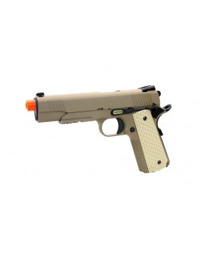 M1911 MEU TAN GAS BLOWBACK FULL METAL [W055T]