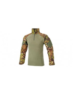 COMBAT SHIRT INVERNALE IN PILE VEGETATO DEFCON5 TG. XL   [D5-1604 VI XL]