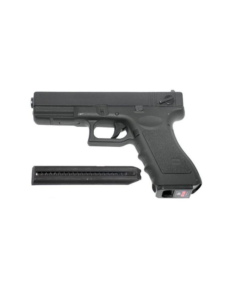 CYMA GLOCK G18C BOÎTE DE VITESSES ÉLECTRIQUE MÉTAL SIMPLE SHOT / RAFALE [CM030]