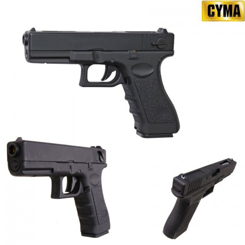 CYMA GLOCK G18C ELÉCTRICA METAL UN SOLO DISPARO / RÁFAGA [CM030]