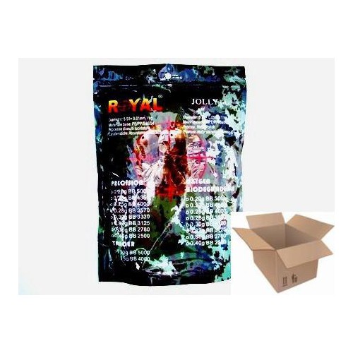 TIROS REALES DE PRECISIÓN DE 0,20gr 5000pcs-CAJA DE 20pcs [PRECISION 0.20CAR]