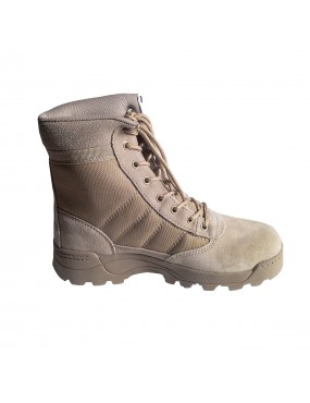 BOTAS TAN EN PIEL ECOLÓGICA-CORDURA CON ALTA AGARRE [RP-BMT]