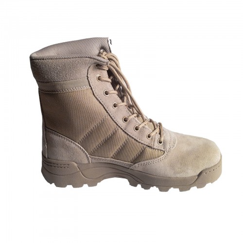 BOTAS TAN EN PIEL ECOLÓGICA-CORDURA CON ALTA AGARRE [RP-BMT]