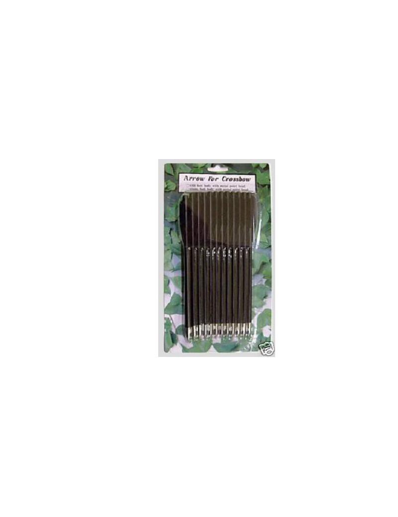 ARROWS IN ABS 16cm FOR CROSSBOW PISTOLS 12pcs [CF 145EA]