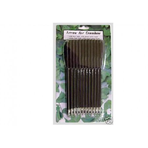 ARROWS IN ABS 16cm FOR CROSSBOW PISTOLS 12pcs [CF 145EA]