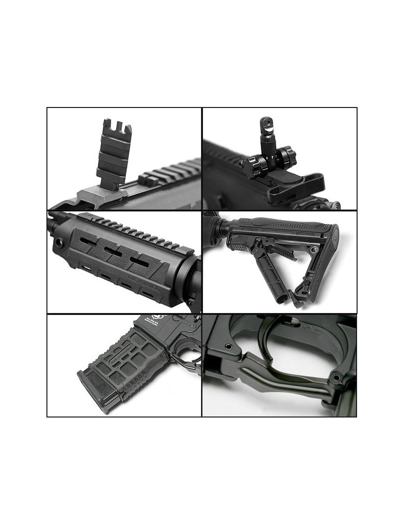 RIFLE ELÉTRICO G&G GR4 G26 DST MOE BLOW BACK [GG26SCB]