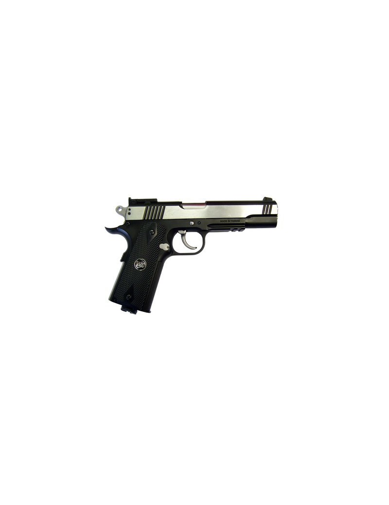1911 AIRSOFT SPECIAL COMBAT NOIR ET ARGENT [C 601BC]