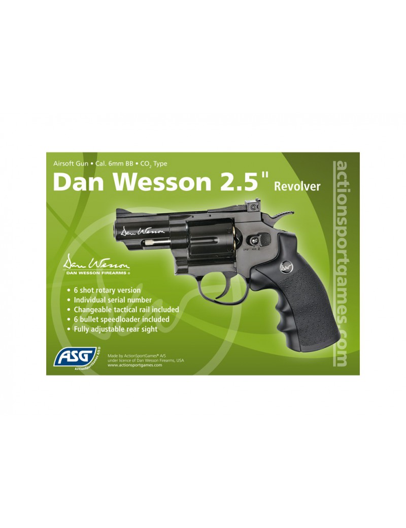 REVOLVER CO2 DAN WESSON GNB MB 2.5 "[ICE13] (17175)