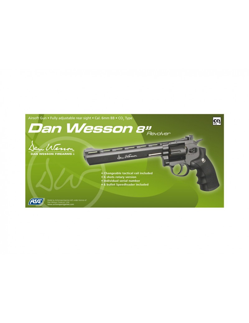 REVOLVER CO2 DAN WESSON GNB MB 8 "[16182]