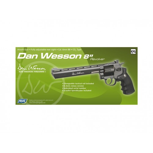 REVOLVER CO2 DAN WESSON GNB MB 8 "[16182]