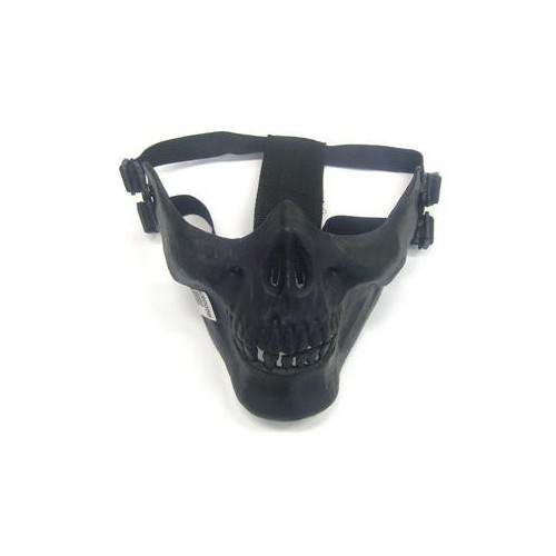 TACTICAL ZOMBIE BLACK TECHNOPOLYMER MASK [KR005B]
