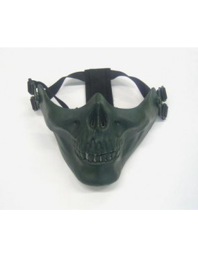 MASQUE TACTIQUE DE ZOMBIE VERT EN TECHNOPOLYMÈRE [KR005V]