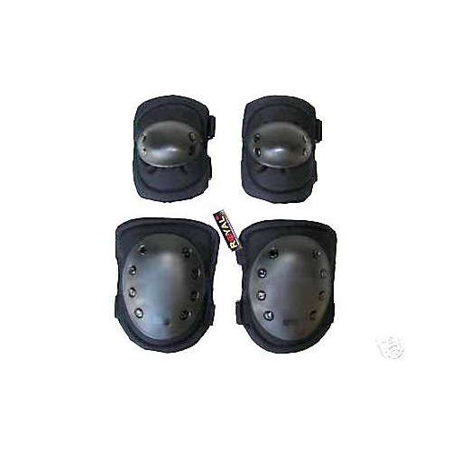 SET GINOCCHIERA/GOMITIERA NERO  [G1 NERO]