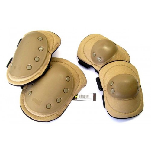 KNIE / ELLBOGEN SET TAN  [G1T]