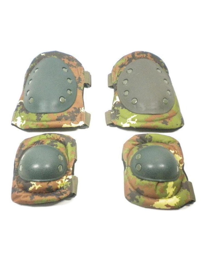 SET GINOCCHIERA/GOMITIERA VEGETATO ITALIANO  [G1 TC]