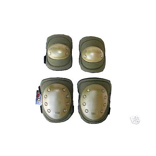 SET GINOCCHIERA/GOMITIERA VERDE  [G1 VERDE]