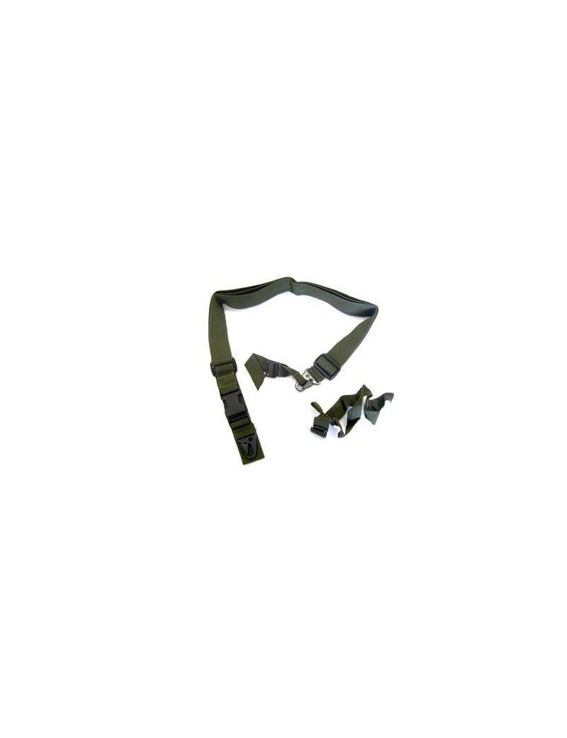 4CM METALLKLAMMER GRÜN DREIPUNKT-SCHULTERGURT [KR018V]