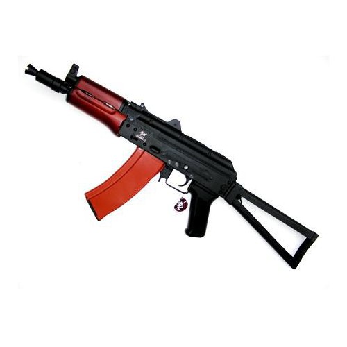 AK74 TACTICAL SHORT BLOWBACK FULLMETAL-WOOD [1011]