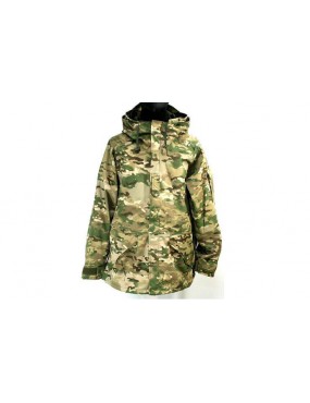 VESTE DE PARC IMPERMÉABLE DOUBLÉE MULTICAM TG. M. [VESTE MULT M]