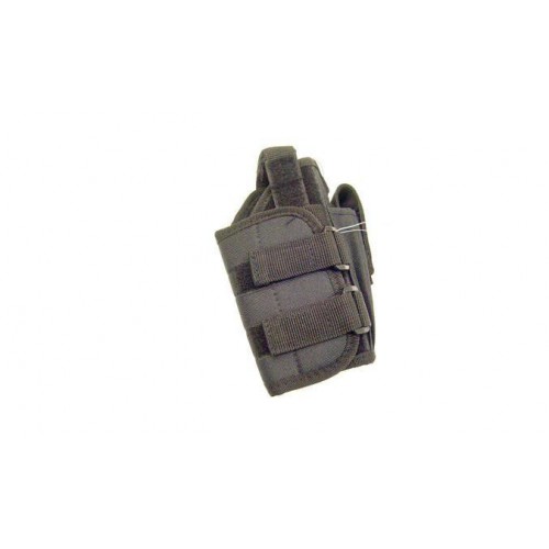 CINTURÓN NEGRO UNIVERSAL / FUNDA TÁCTICA EN CORDURA [RP-1102-B]