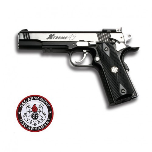 COMBATE ESPECIAL 1911 XTREME 45 PLATA G&G EXTREME [G ​​& G211]