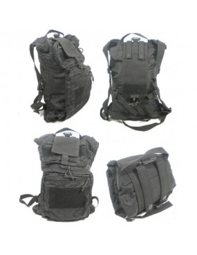 BACKPACK DEFCON 5 BLACK ROLLY POLLY PACK [D5-345 B]