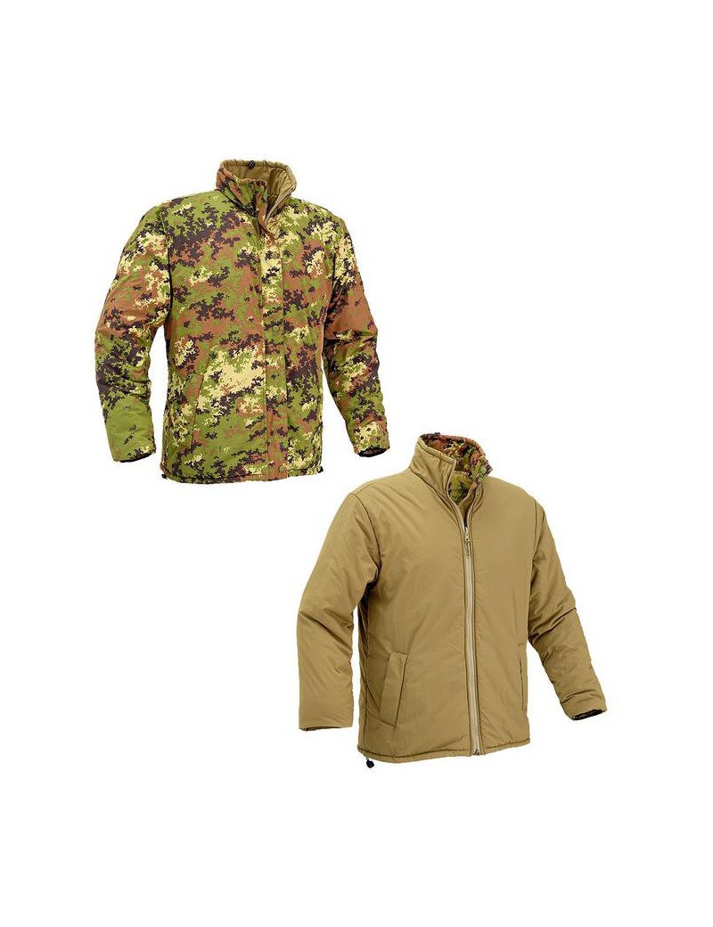 VESTE VEGETATO IT. REVERSIBLE TAN DEFCON5 AVEC SAC DE COMPRESSION [D5-20091 VI / T]