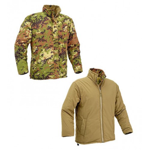 VEGETATO IT JACKET. REVERSIBLE TAN DEFCON5 WITH COMPRESSION BAG [D5-20091 VI / T]