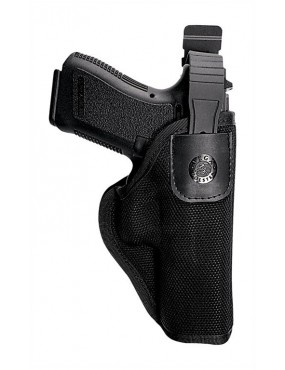 HOLSTER FOR GLOCK 17-22-31-37 THERMO-FORMED IN CORDURA FROM THE SIDE [FP204N]