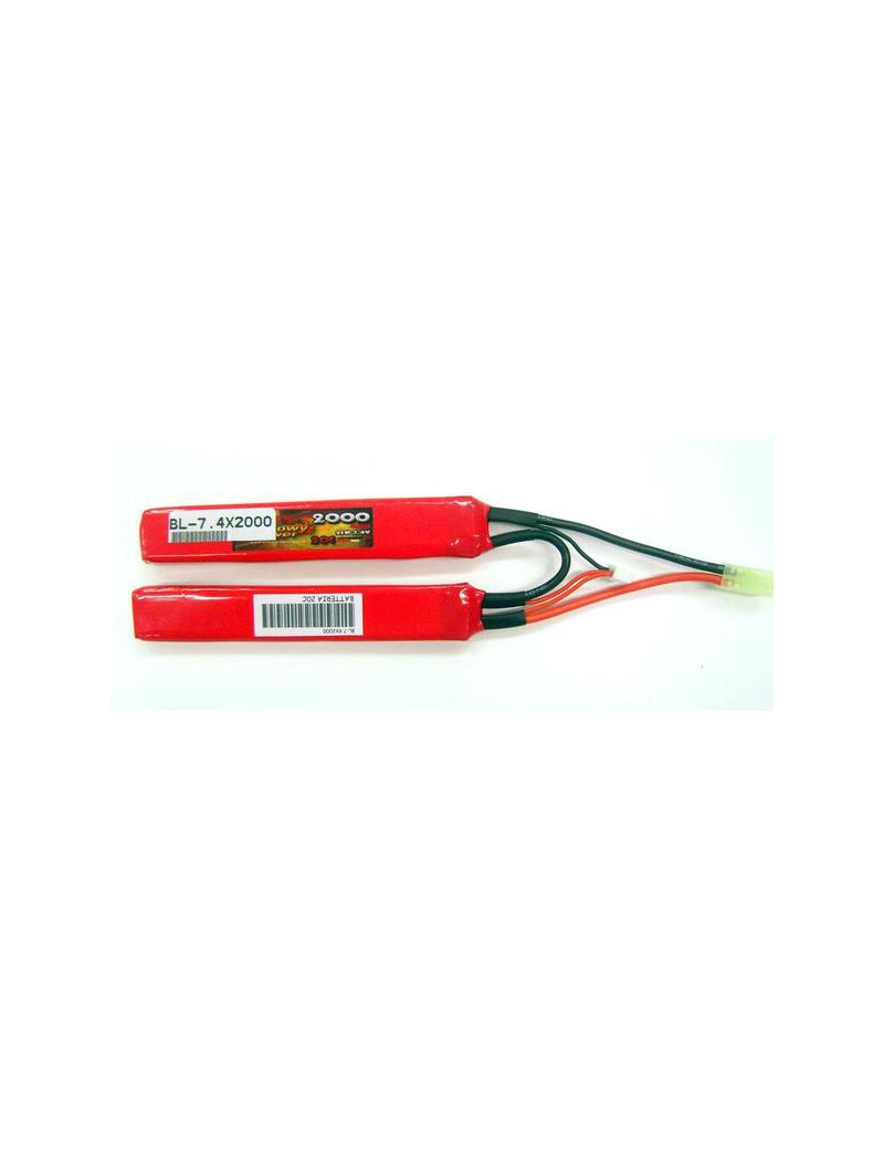 BATTERIA LIPO BL-7.4X2000mah BILLOWY POWER [BL-7.4X2000]