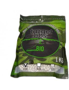 PALLINI BIODEGRADABILI TARGET BBS L DA 0,20gr 5000pz [BBTG20BIO]