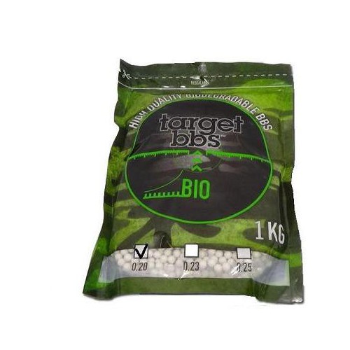 Target Pallini Softair Biodegradabili Marroni da 0,20 Grammi 5000 Pallini Confezione da 1 Chilogrammo 