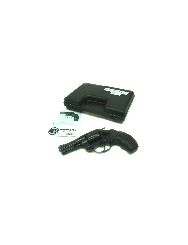 BRUNI REVOLVER 3 NEW BLACK CAL 380 [30A82]