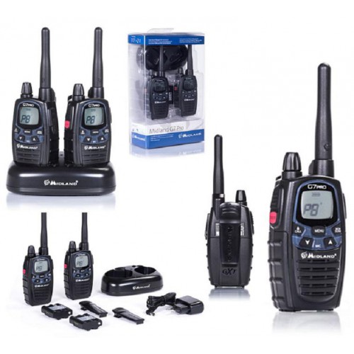 PAAR VON MIDLAND G7 PRO PMR & LPD TRANSCEIVERN [C1090]