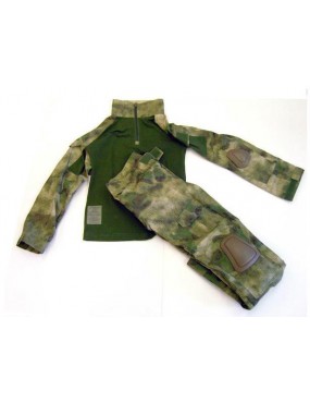 CHEMISE ET PANTALON DE COMBAT VERT UNIFORM ADVANCE ATACS [RP-ADV-AV]