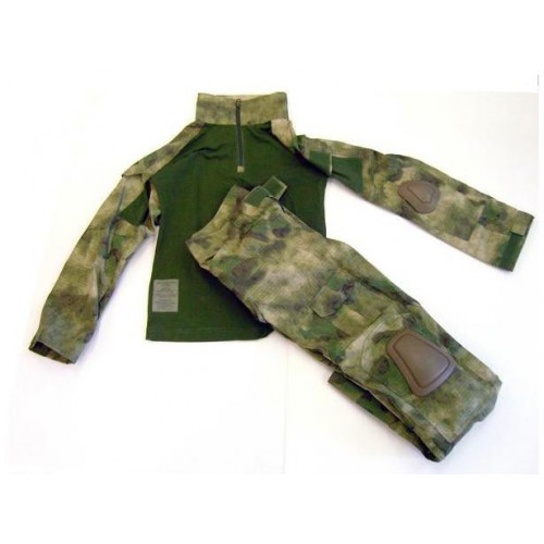 CHEMISE ET PANTALON DE COMBAT VERT UNIFORM ADVANCE ATACS [RP-ADV-AV]
