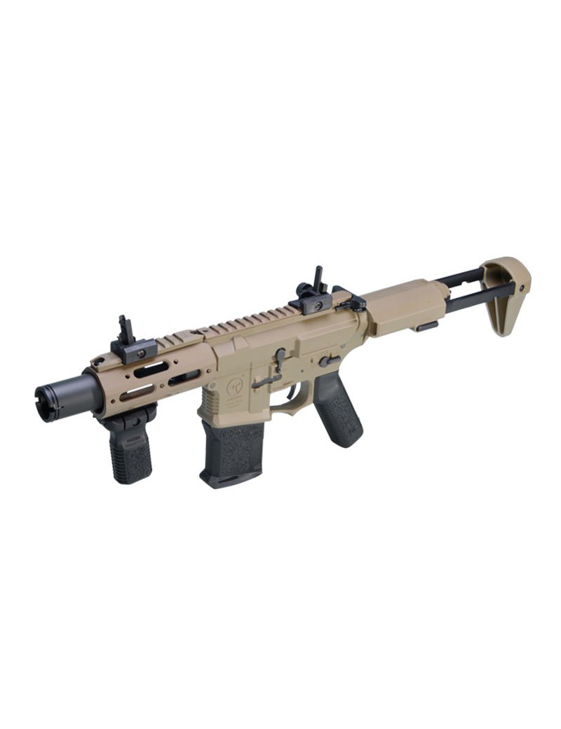 M4 STUBBY RIS MRE MIKRO CQB AMOEBA DUNKLE ERDE [AR-AM15T]