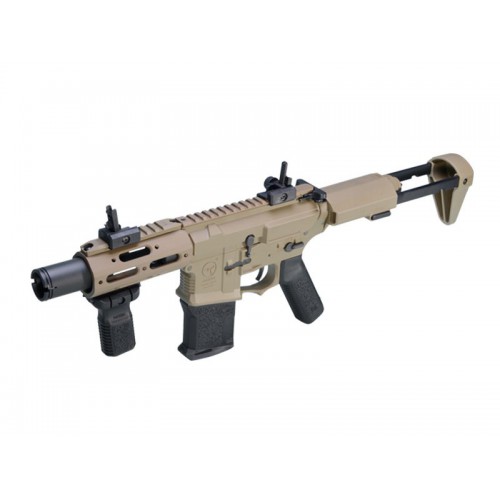 M4 STUBBY RIS MRE MIKRO CQB AMOEBA DUNKLE ERDE [AR-AM15T]