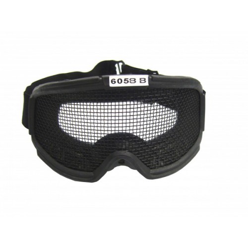 BLACK SNOW MASK WITH NET [6058B]