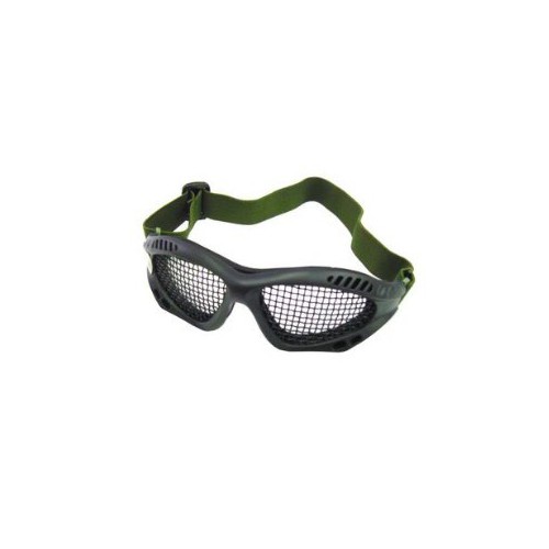 WOSPORT OCCHIALE TACTICAL COMMANDO NERO CON RETE [6059B]