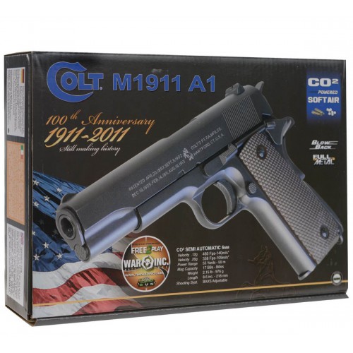 COLT 1911-2011 CO2 CENTENARIO FULL METAL CYBERGUN[180512]