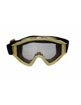 SNOW TACTICAL TAN MASK WITH NET [6060T]