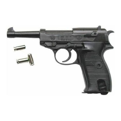P38 BLANK 8MM BRUNI BLACK CAL [BR-P38.8]