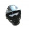 TACTICAL BLACK MESH FACIAL PROTECTION MASK [C007B]
