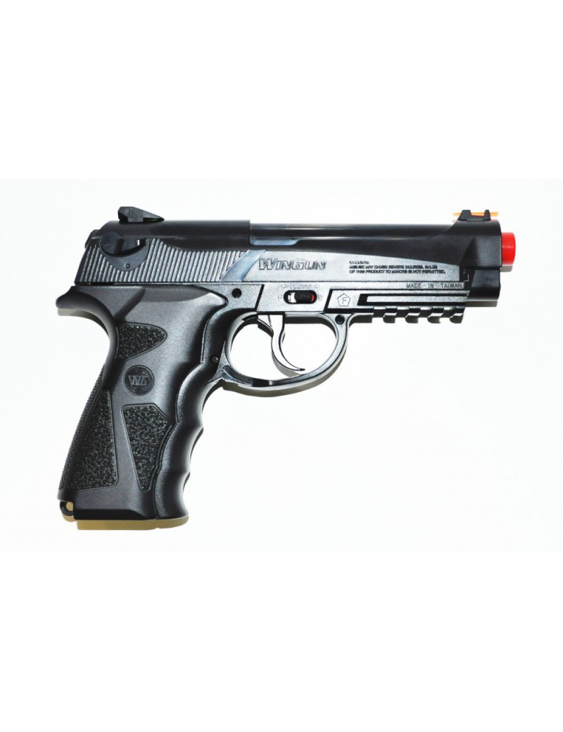 PISTOL B92 SPORT 306 FULL METAL CO2 WIN PISTOLET NOIR [C 306]