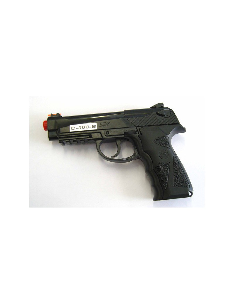PISTOLA B92 SPORT 300 ABS CO2 WIN GUN NERA  [C 300B]