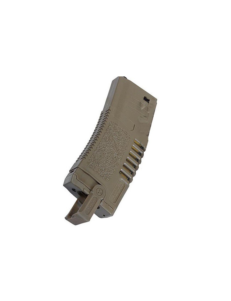 MAGAZINE AMOEBA TAN POUR SÉRIE M4-M16 300 pièces [AR-CARAMT]